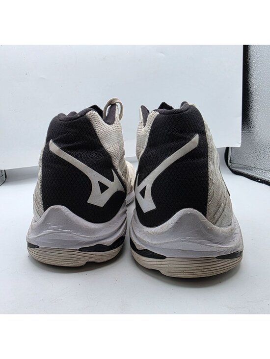 Mizuno Wave Lightning Z7 Mens Size 11 Volleyball Shoes White Black Sneakers main image 6